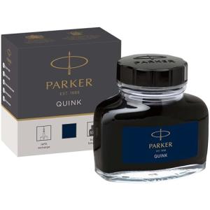 Tintenflacon QUINK, Inhalt: 57 ml, schwarz-blau PARKER 1950378 (3501179503783)