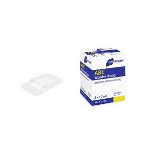 Meditrade Wundverband Pflaster Abe 4752 Weiß 6,0 X 10,0 Cm, 50 St. (4250016401001)
