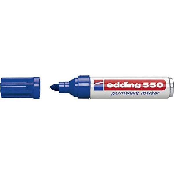 Edding 550 Permanentmarker Blau 3,0 - 4,0 Mm, 1 St. 4-550003 (4004764023813)