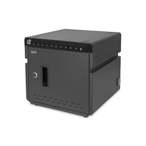 DIGITUS Mobiler Desktop Ladeschrank für 10 Notebooks/Tablets bis 13 Zoll, UV-C, USB-C DN-45004