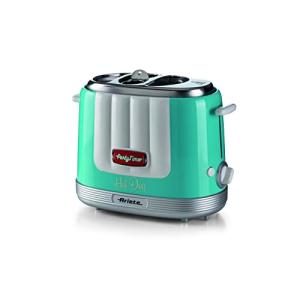 Hot Dog Maker Party Time (hellblau/silber, 650 Watt, 50's Style) 0206B (8003705121348)