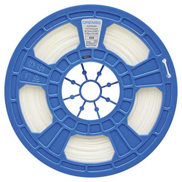 PLA 1,75mm TRANSLUCENT 0,75kg DREMEL DIGILAB 3D FILAMENT 3PIEPL12JA