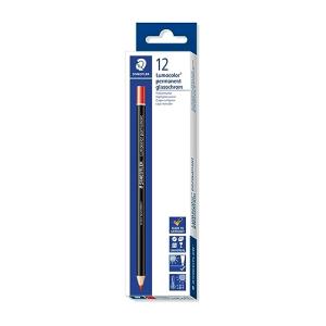 STAEDTLER Trockenmarker permanent rot 12 Stück 108 20-2 (4007817105290)