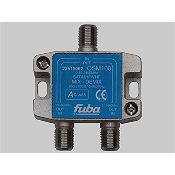 Fuba OSM 100 Einschleusweiche 2 in 1 Sat/terr. Frequenz:0,15-860/950-2400MHz 22515062 (8024427004474)