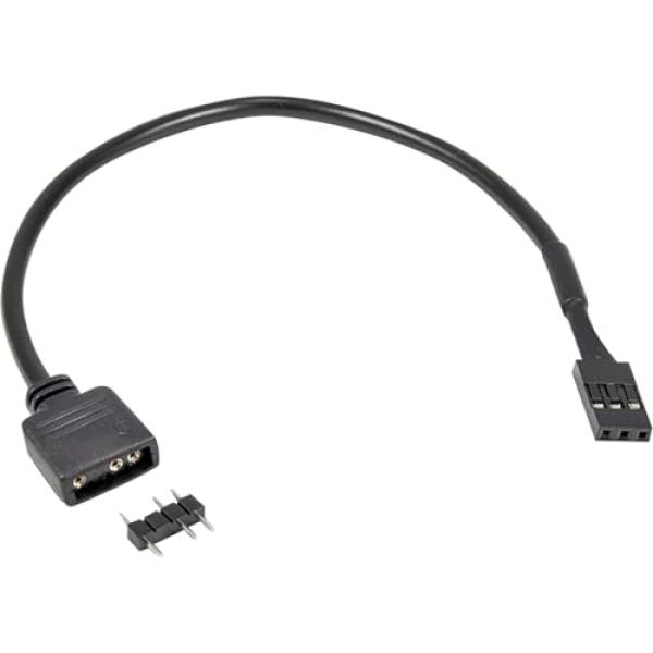 Adapterkabel 3Pin auf VDG (schwarz, 20cm) 88885550 (4260455646727)