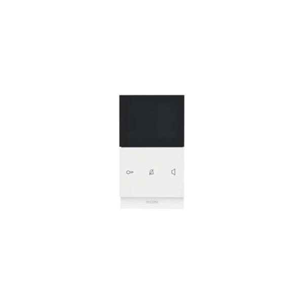 ELCO Video-Innenstation eckig 2D polarweiss glanzend TOUCH REK621Y (3599430014239)