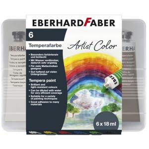 Temperafarbe Artist Color, 6er Etui EBERHARD FABER 575505 (4087205755054)