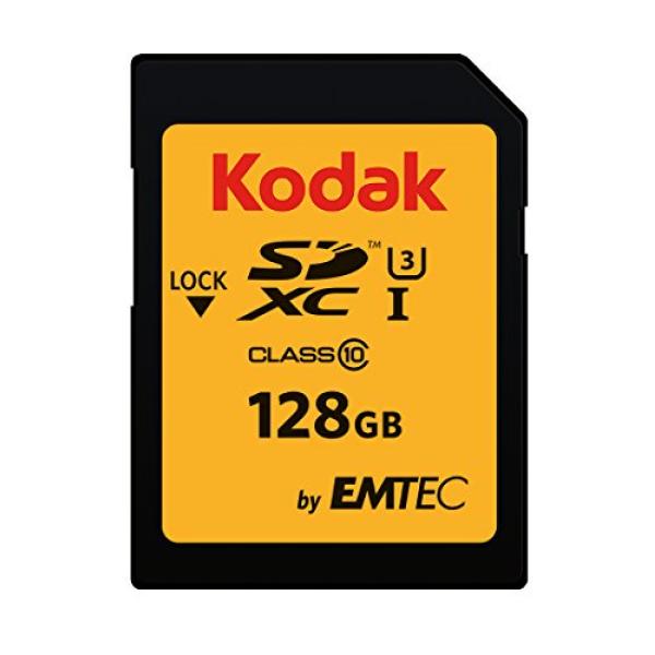 Kodak SD 128GB UHS-I U3 V30 Ultra EKMSD128GXC10HPRK (3126170143303)
