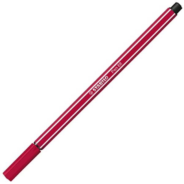 Fasermaler Pen 68, 1mm dunkelrot 68 50 STABILO 68/50 (4006381333337)