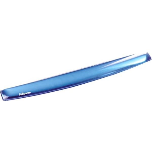 Tastatur-Handgelenkauflage Crystals Gel, blau Fellowes 9113709 (0077511911378)