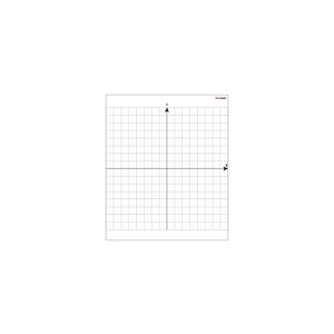 Allboards Magnetische Whiteboardfolie Koordinatensystem Kariert 80,0 X 95,0 Cm, 1 St. NM-UW (5902622418728)