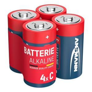 Ansmann Batterien Red Alkaline Alkali-mangan Baby C 1,5 V, 4 St. 5015571 (4013674005536)