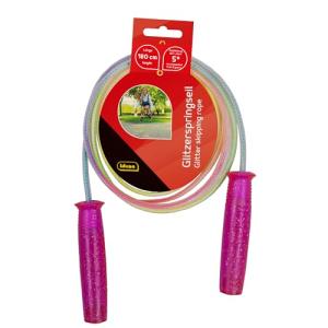 Idena Glitzerspringseil 180cm