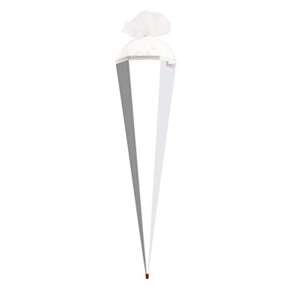 Bastelschultüte mit Verschluss, 850 mm, weiß ROTH 668531 (4028279850245)