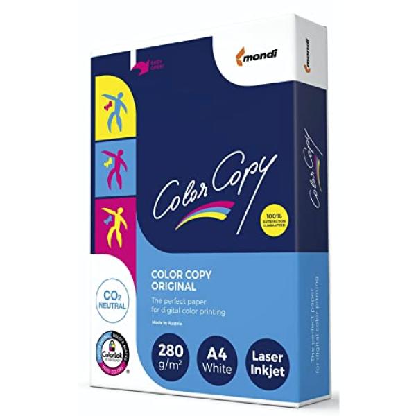 Mondi Laserpapier Color Copy Din A4 280 G/qm 150 Blatt 88008650 (9003974413907)