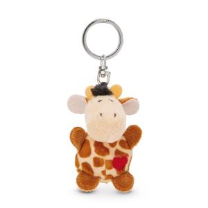 NICI Schlüsselanhänger Giraffe mit Herz 5cm