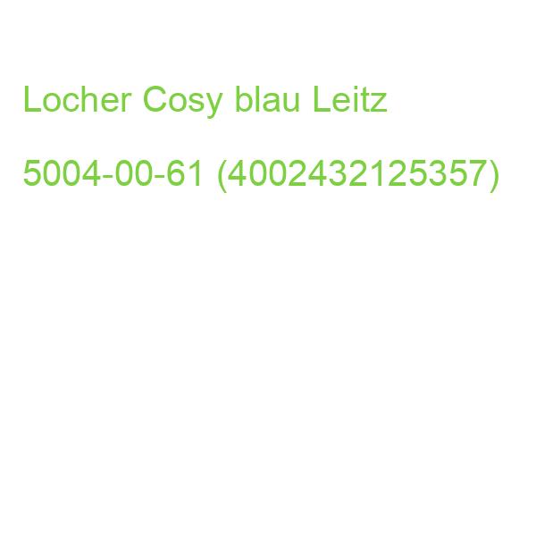 5004 Locher Cosy 30 Blatt blau matt Leitz 5004-00-61 (4002432125357)