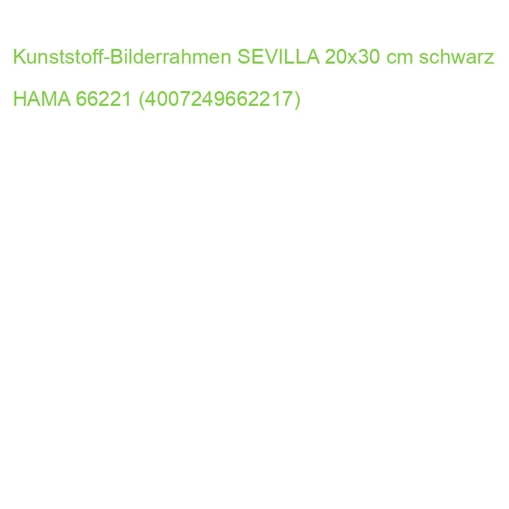 Kunststoff-Bilderrahmen SEVILLA 20x30 cm schwarz HAMA 66221 (4007249662217)