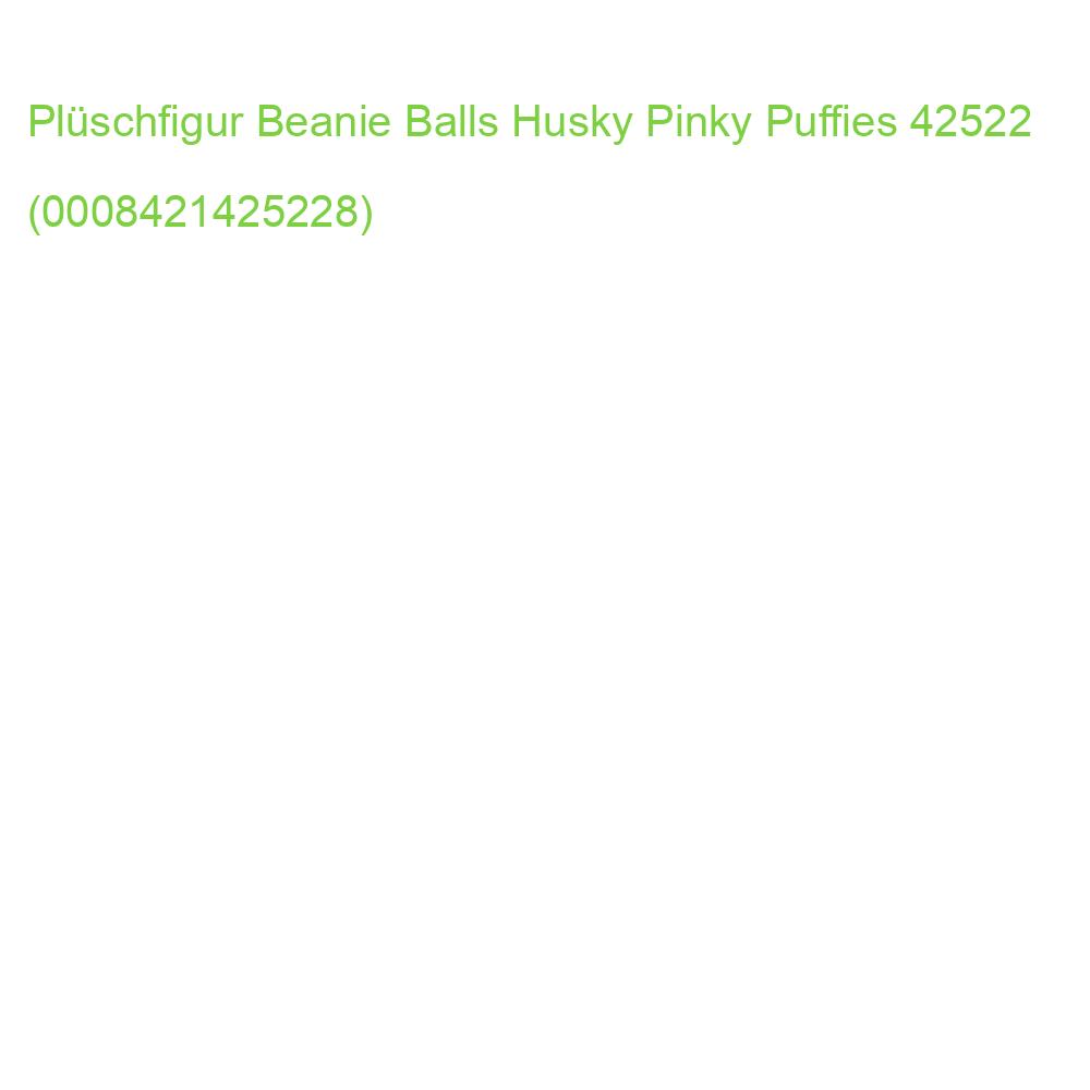 Plüschfigur Beanie Balls Husky Pinky Puffies 42522 (0008421425228)
