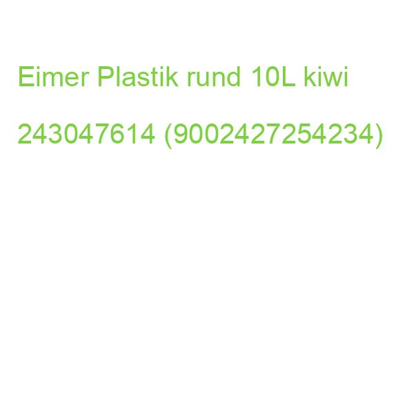 Eimer Plastik rund 10 Liter kiwi NÖLLE 243047614 (9002427254234)