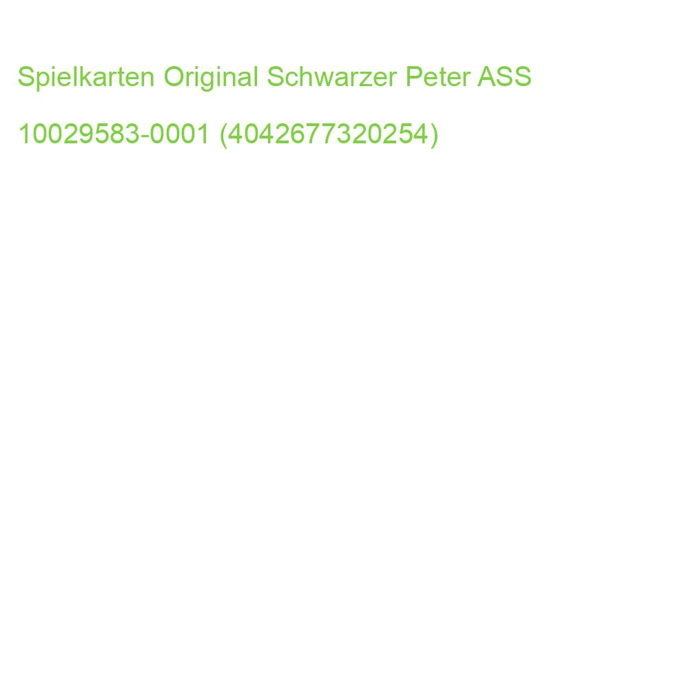 Spielkarten Original Schwarzer Peter ASS 10029583-0001 (4042677320254)