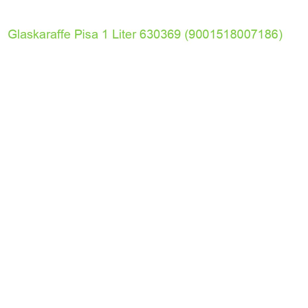 Glaskaraffe Pisa 1 Liter ARC 630369 (9001518007186)