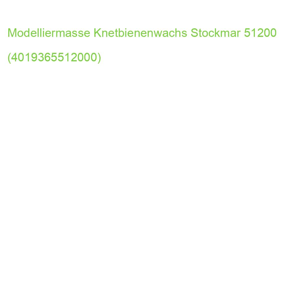 Knetbienenwachs 12 Farben STOCKMAR 51200 (4019365512000)