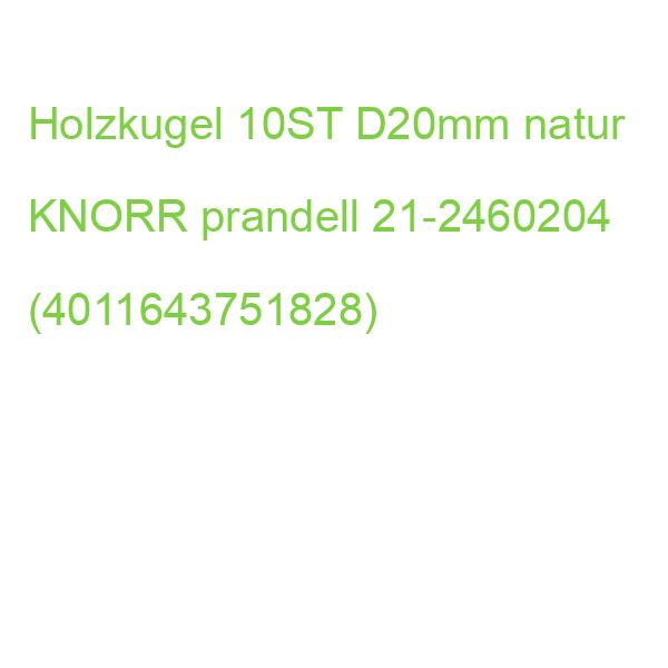 Holzkugel  20 mm natur 10 Stück KNORR PRANDELL 21-2460204 (4011643751828)