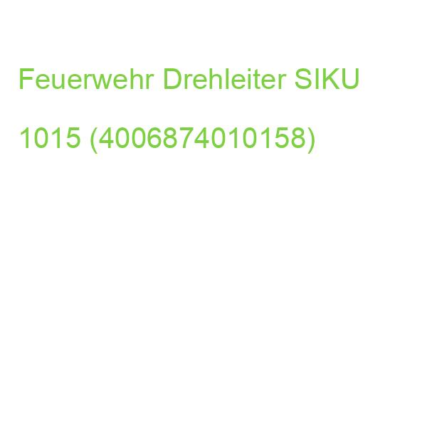Feuerwehrdrehleiter Nr. SIKU 1015 (4006874010158)