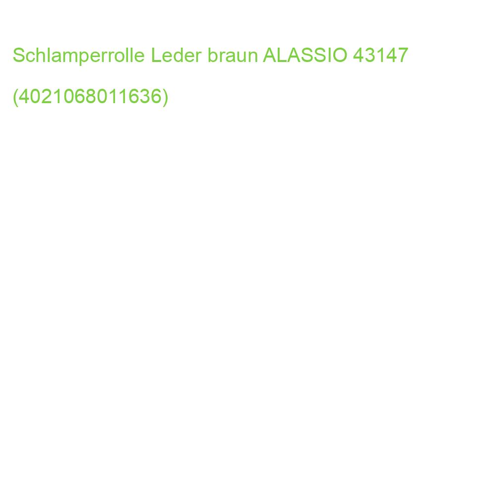 Schlamperrolle Leder braun ALASSIO 43147 (4021068011636)