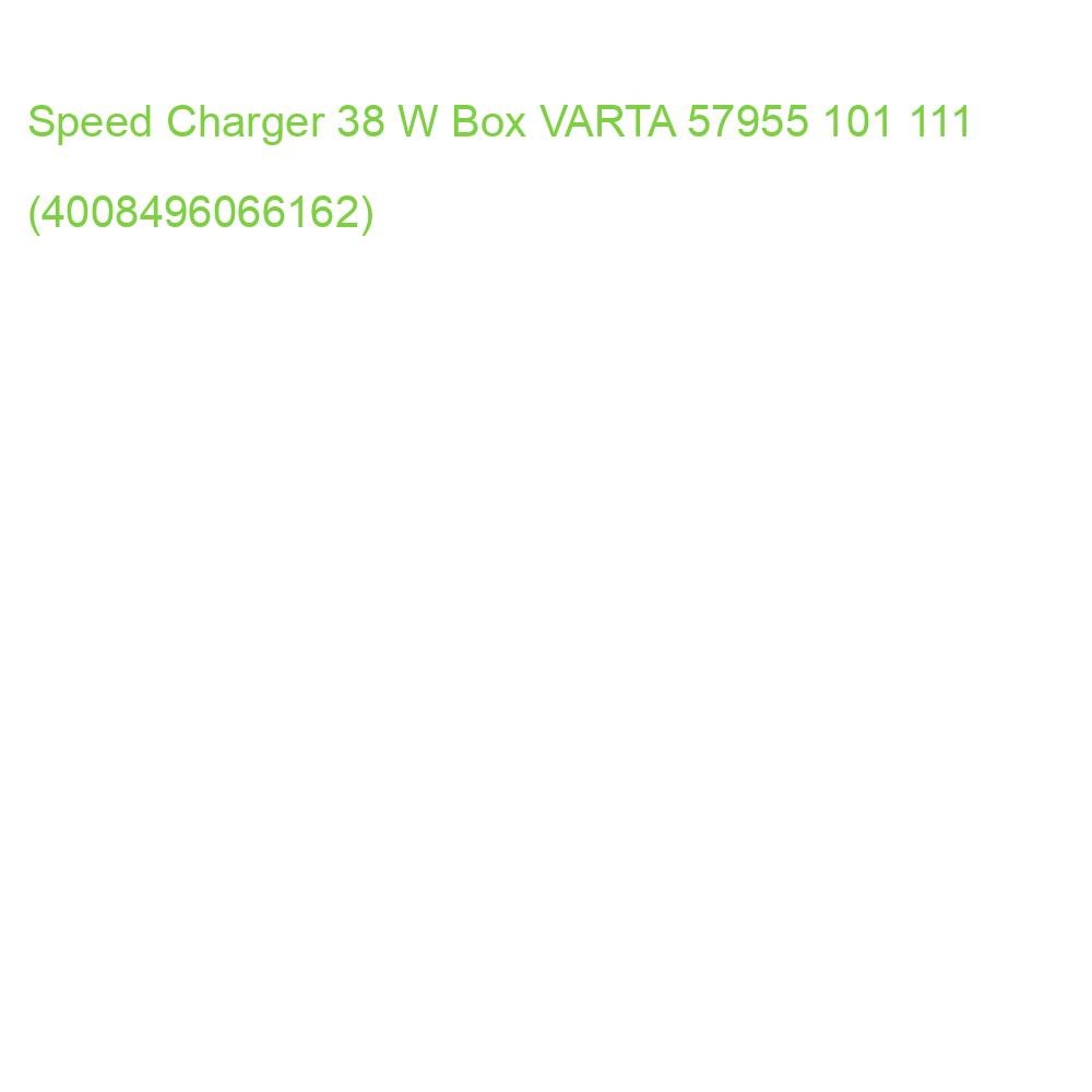 Speed Charger 38 W Box VARTA 57955 101 111 (4008496066162)