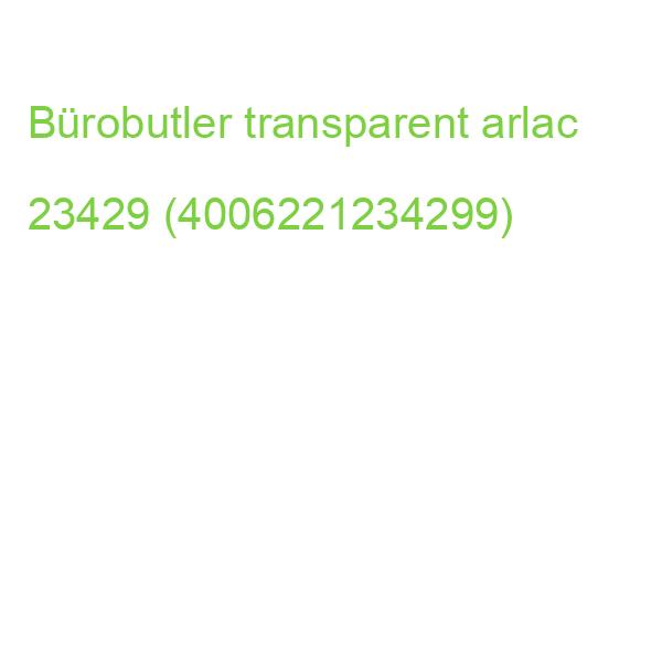 Bürobutler transparent ARLAC 23429 (4006221234299)