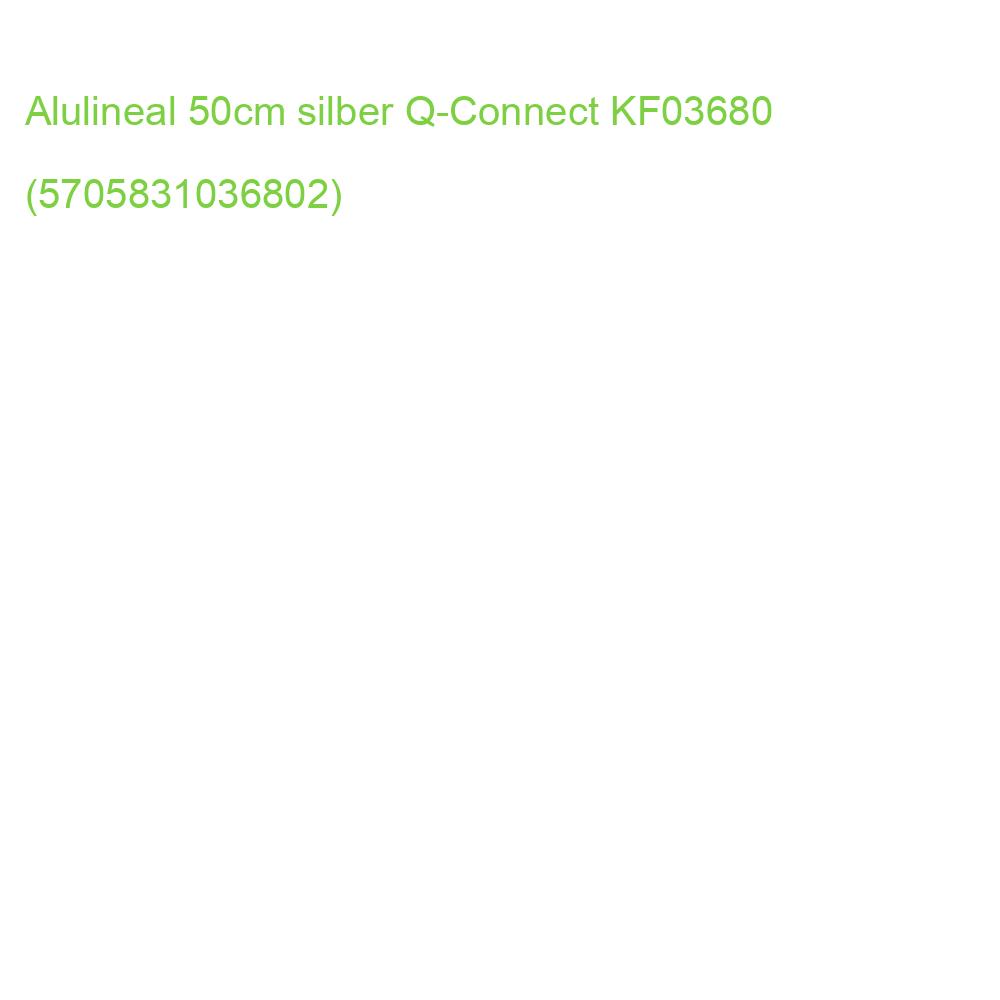 Lineal Alu 50 cm silber Q-CONNECT KF03680 (5705831036802)