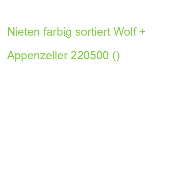 Gewinnlose Nieten bunt WOLF & APPENZELLER 220500 ()