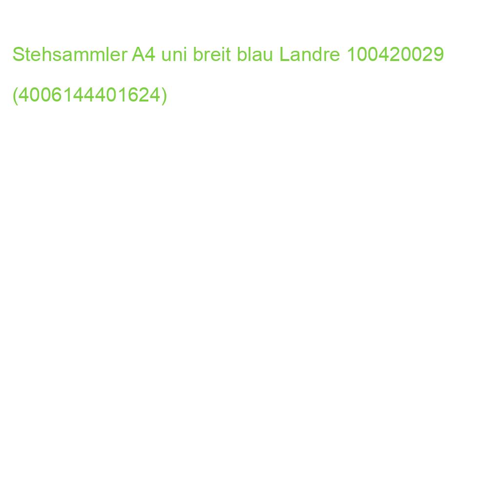 Stehsammler Color extra breit 105x260x310 mm blau Landre 100420029 (4006144401624)