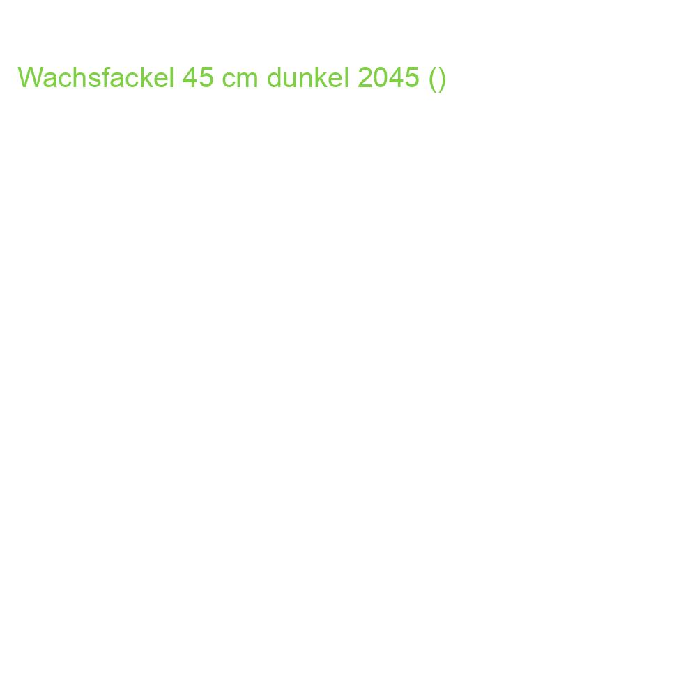Wachsfackel 45 cm dunkel 2045 ()