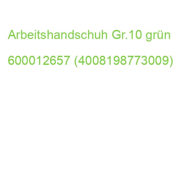Chemikalienschutz Arbeitshandschuh Gr.10, grün KCL 600012657 (4008198773009)