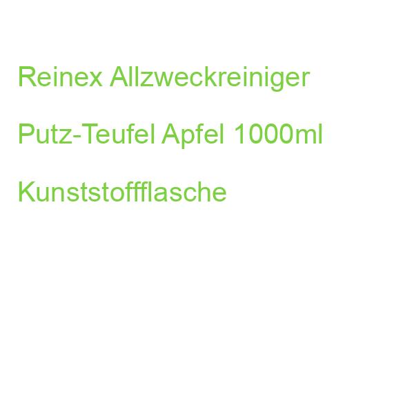 Reinex Allzweckreiniger Putz-Teufel Apfel 1000ml Kunststoffflasche