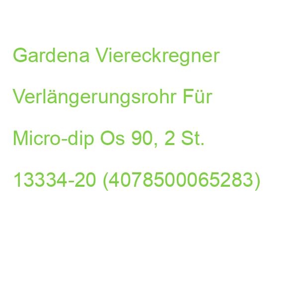 Gardena Verlängerungsrohr Für Viereckregner Micro-drip-system, 2 St. 13334-20 (4078500065283)