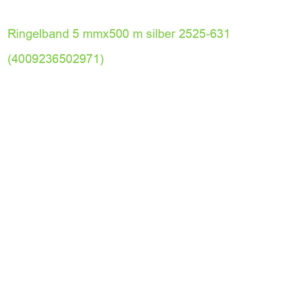 Ringelband 5 mmx500 m silber 2525-631 (4009236502971)