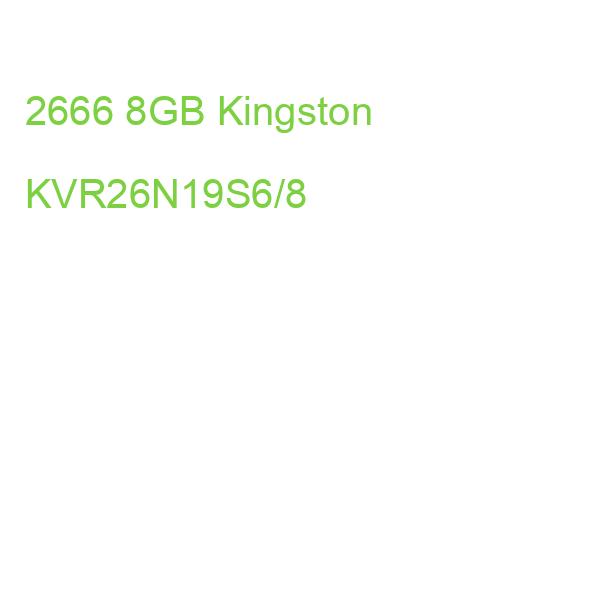 2666 8GB Kingston KVR26N19S6/8