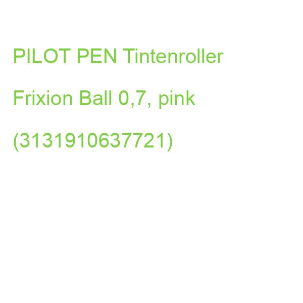 PILOT_PEN PILOT FriXion Tintenroller Ball 0,7mm pink (3131910637721)