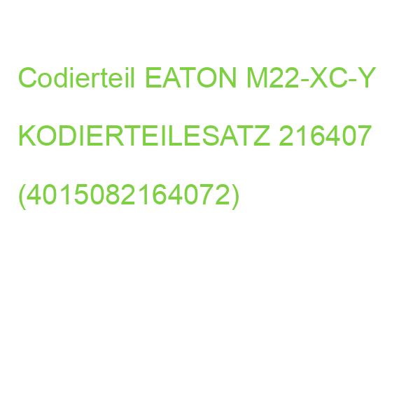 M22-XC-Y KODIERTEILESATZ EATON 216407 (4015082164072)