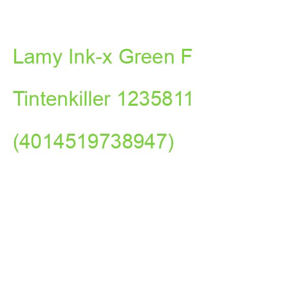 Lamy Ink-x F Green Tintenkiller 1235811 (4014519738947)