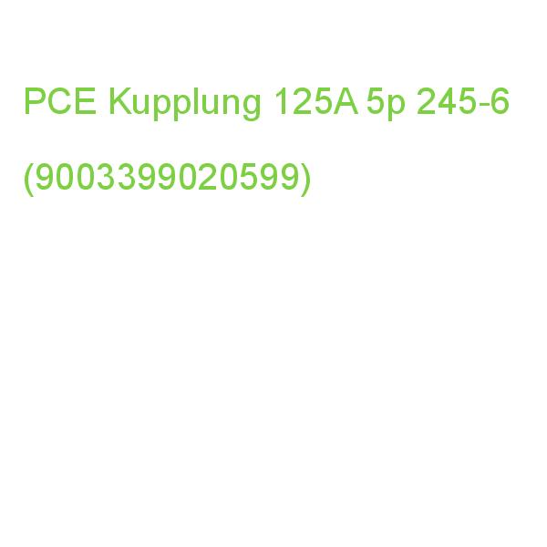 Kupplung 125A 5p PCE 245-6 (9003399020599)