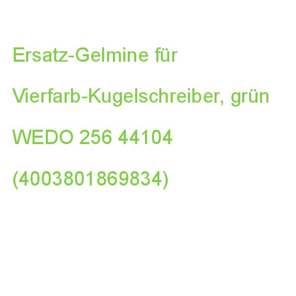 Ersatz-Gelmine für Vierfarb-Kugelschreiber, grün WEDO 256 44104 (4003801869834)