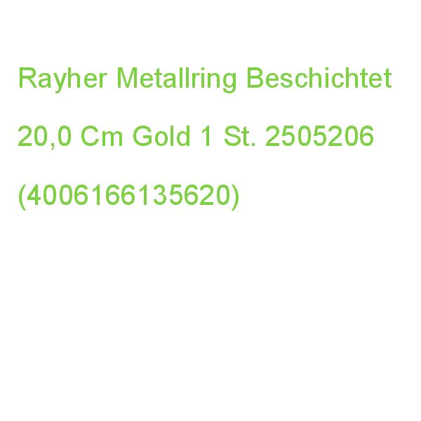 Rayher Metallring Beschichtet Gold  20,0 Cm 2505206 (4006166135620)
