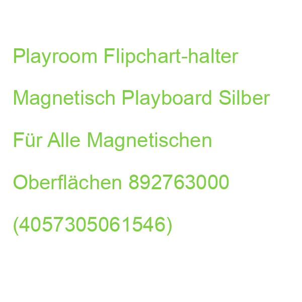 Playroom Flipchart-halter Magnetisch Playboard Silber Für Alle Magnetischen Oberflächen 892763000 (4057305061546)