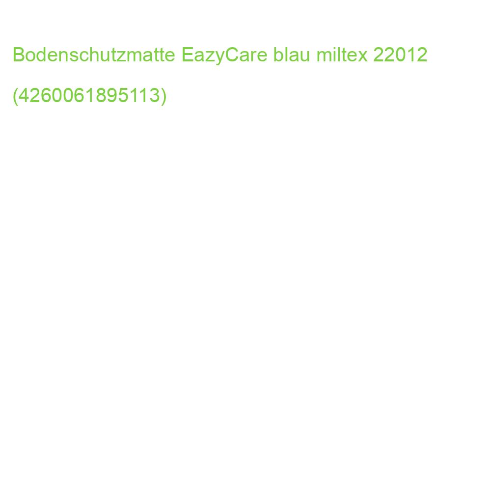 Schmutzfangmatte Eazycare Color 40x60 cm dunkelblau waschbar MILTEX 22012 (4260061895113)