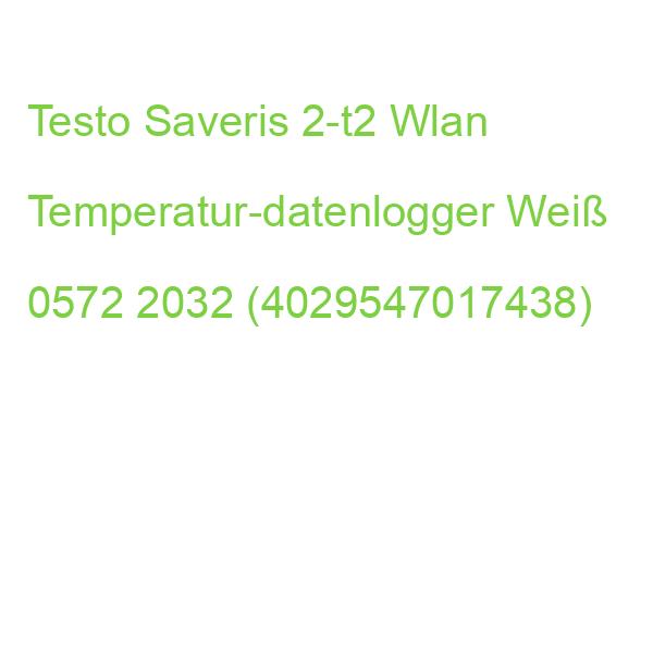 Testo Saveris 2-t2 Wlan Temperatur-datenlogger Weiß 0572 2032 (4029547017438)